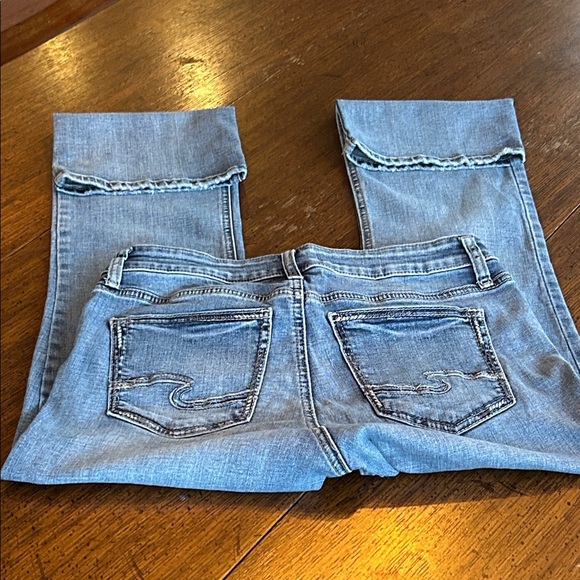 Silver Suki Slim Boot Jeans Sz 30 EUC - Picture 4 of 10